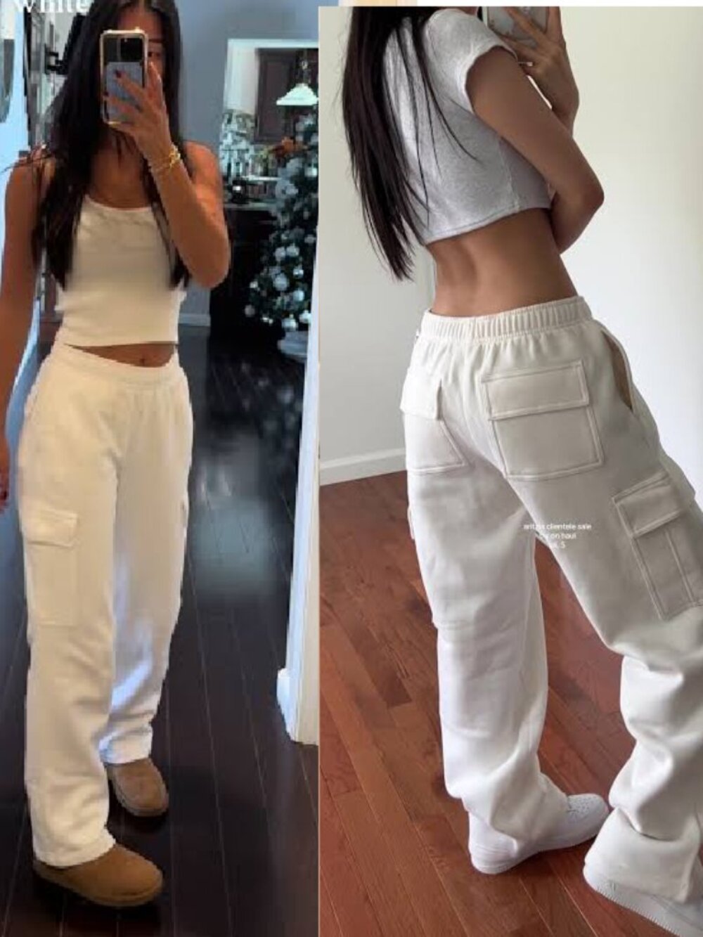 Aritzia Mega Fit Sweatfleece Cargo Sweat Pants